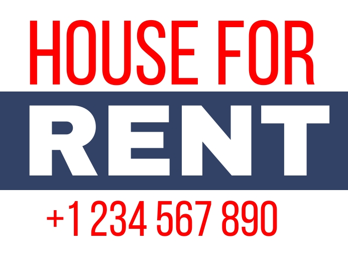 Copy of house for rent | PosterMyWall