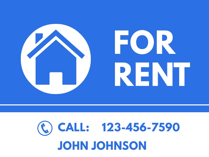 House For Rent Template | PosterMyWall