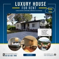 Elegant template for realestate ad Carré (1:1)