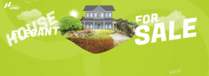 House For Sale Ad Facebook-coverfoto template