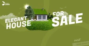 House For Sale Ad Изображение, которым поделились на Facebook template