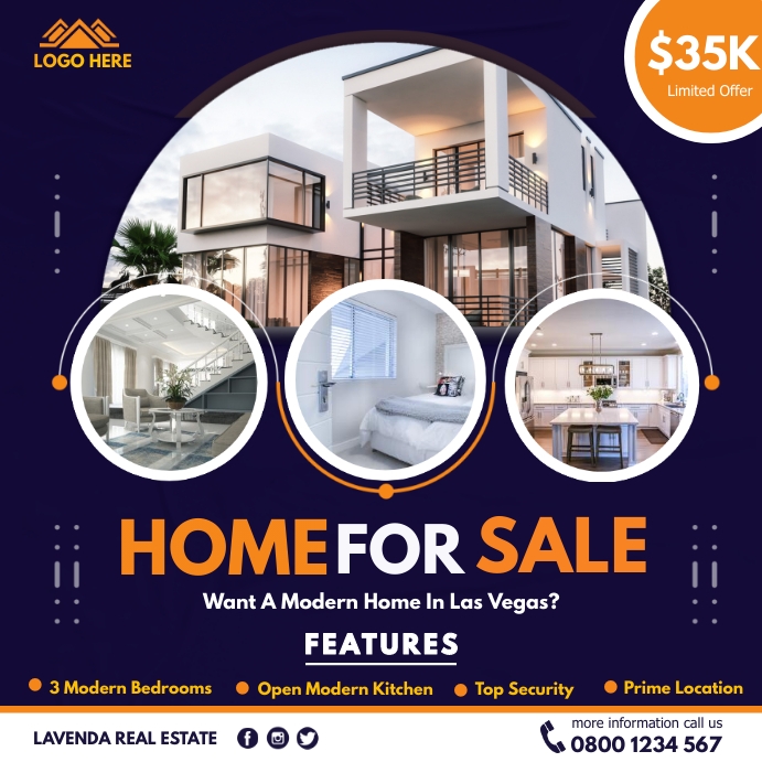 House for sale ad post Template PosterMyWall