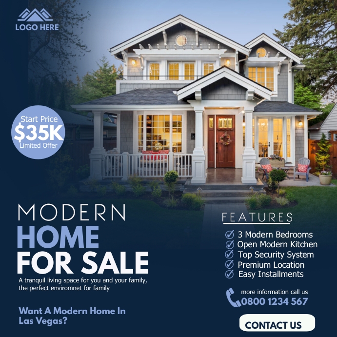 House Advertisement Examples This Design Template is not available | PosterMyWall