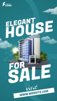 House For Sale História do Instagram template