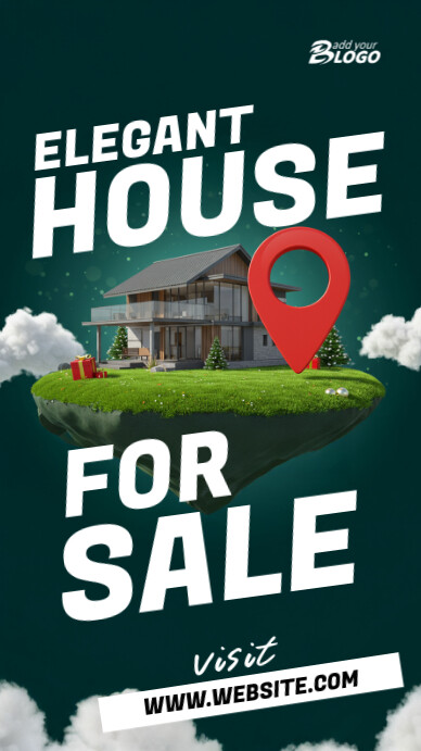 House For Sale História do Instagram template