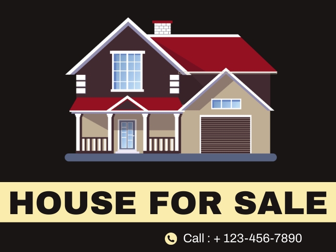 House For Sale Template | PosterMyWall