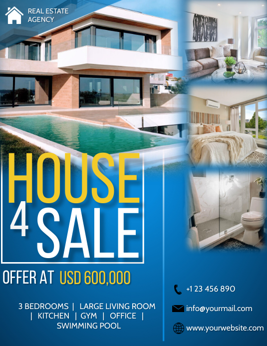 Image 7 for House For Sale Flyer Template