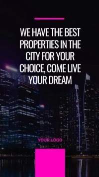 House Hunting Adventures video Digital Display (9:16) template