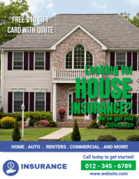 4,730+ house insurance Customizable Design Templates | PosterMyWall