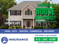 House Insurance Template | PosterMyWall