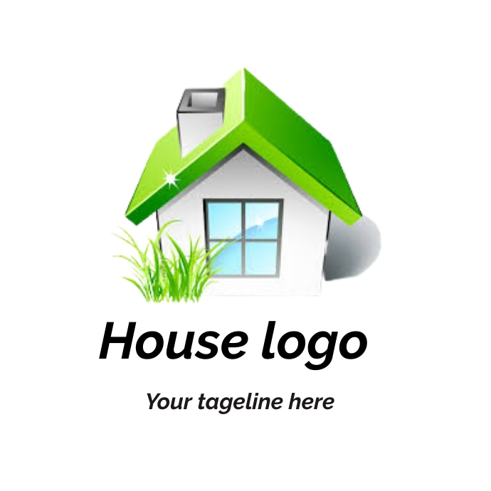 House logo template