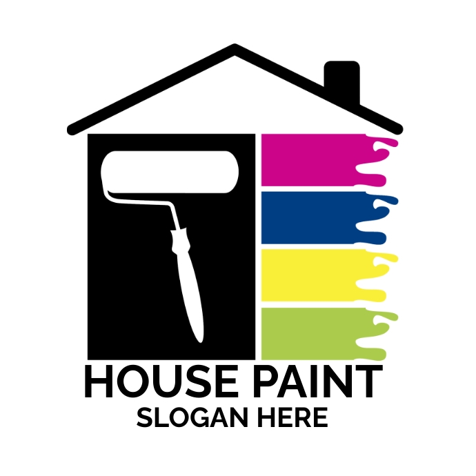 HOUSE PAINTER LOGO Template PosterMyWall house-painter-logo-template-postermywall