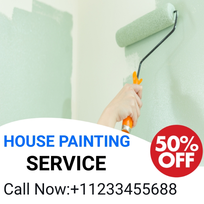 High-Quality House Paint Program Scene Concept High-Quality House Paint Program Scene Concept