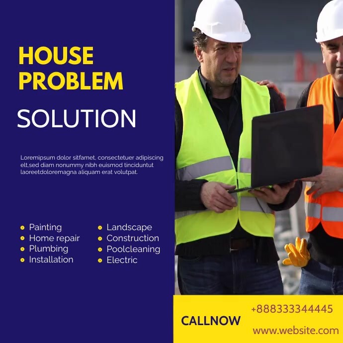 House problem solution Template | PosterMyWall