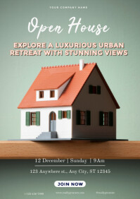 House warming invitation A4 Template | PosterMyWall