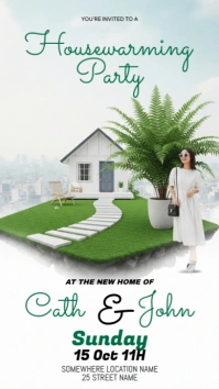 House Warming Instagram Story template