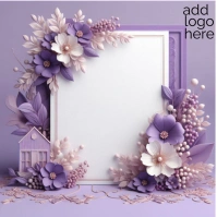 House warming invitation card Instagram Post template