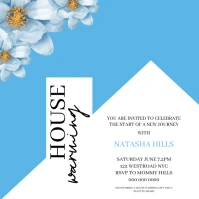 HOUSE WARMING INVITATION DESIGN TEMPLATE Square (1:1)