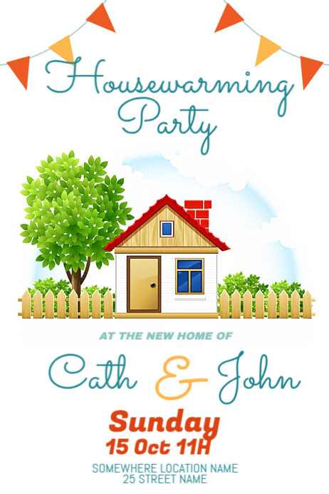 House Warming Poster Template PosterMyWall