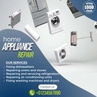 Household Repair ad Instagram Post template