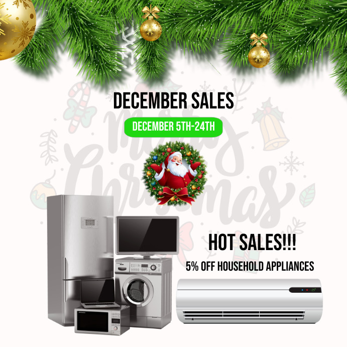 Copy of Household Sales | PosterMyWall