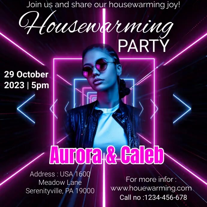 Housewarming Barbeque Flyer Template , barbeq Instagram Post