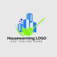 Housewarming Logo template