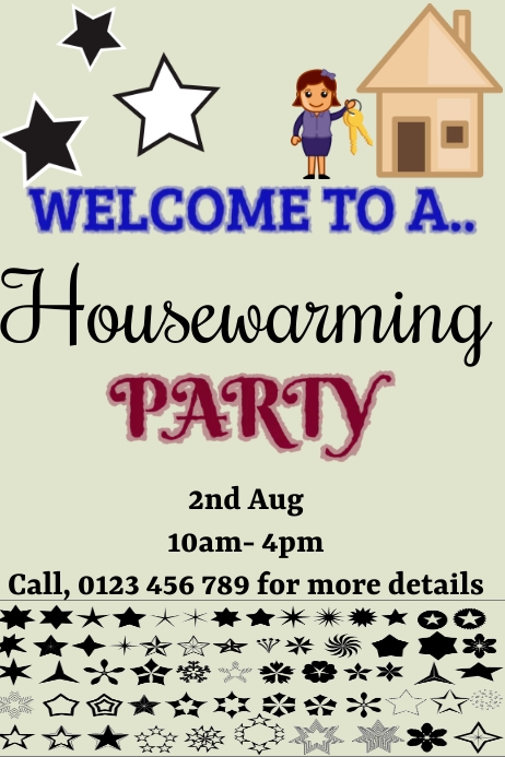 Housewarming Template PosterMyWall