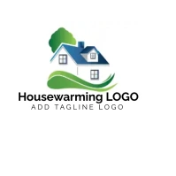 Housewarming Logo template