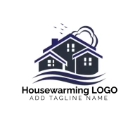 Housewarming Logo template
