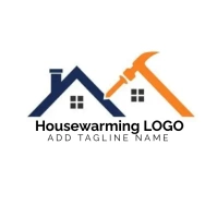 Housewarming Logo template