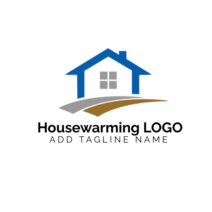 Housewarming Logo template