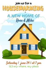 HOUSEWARMING Template | PosterMyWall