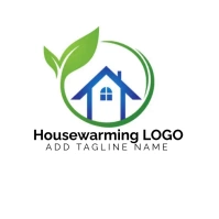 Housewarming Логотип template