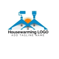 Housewarming Logo template