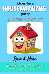HOUSEWARMING Template PosterMyWall