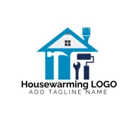 Housewarming Logo template