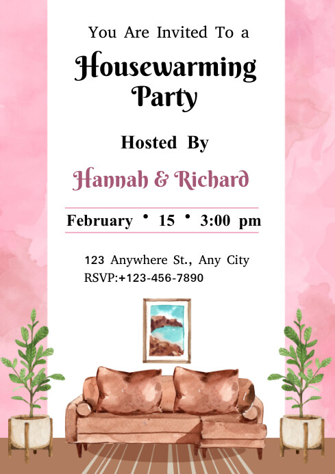 Housewarming party invitation Template | PosterMyWall