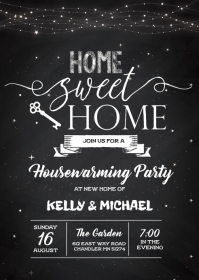Customizable Design Templates For Housewarming Flyer
