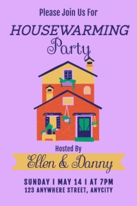 Housewarming Poster Template PosterMyWall