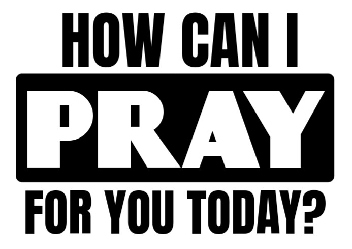 how can i pray for you A4 template