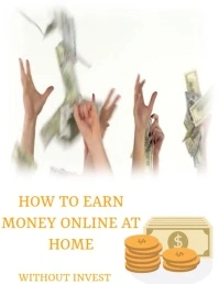 HOW TO EARN MONEY ONLINE WITHOUT INVEST Flyer (US Letter) template