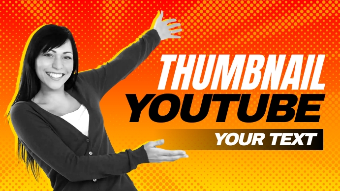 how to make a thumbnail for youtube videos template