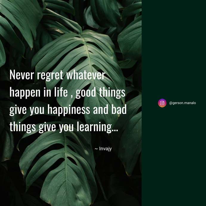 How to success Instagram Post template