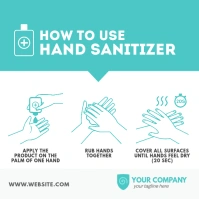 How to use Hand Sanitizer Iphosti le-Instagram template