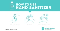 How to use Hand Sanitizer Facebook Shared Image template