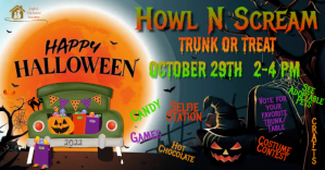 Sort Halloween Trunk or Treat Event Couverture d'événement Facebook Template