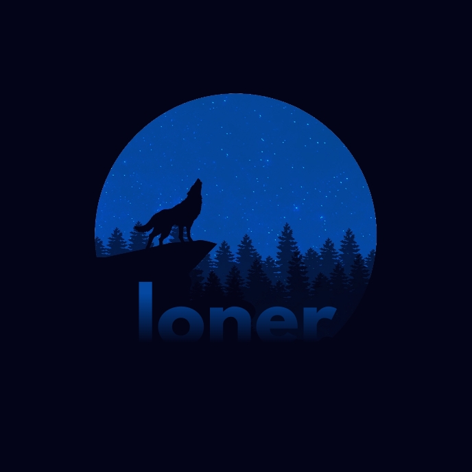 howling wolf illustration album song