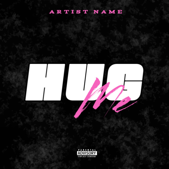 Hug Me Mixtape Album Cover  Album Cover template
