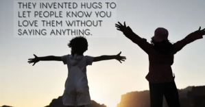 HUGS AND LOVE QUOTE TEMPLATE Anuncio de Facebook